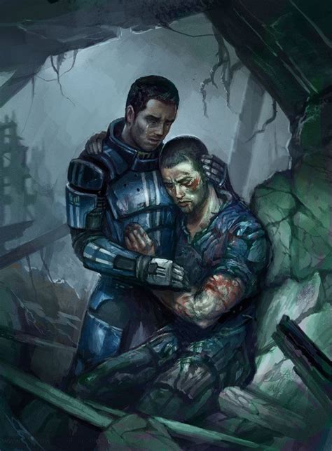 More Mass Effect 3 Shepard And Kaidan Not Canon At All But Still A