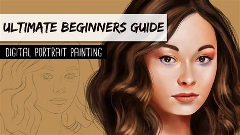 Master the foundations of digital drawing and illustration and create art like a pro. ULTIMATE BEGINNERS GUIDE - Digital Portrait Painting - YouTube