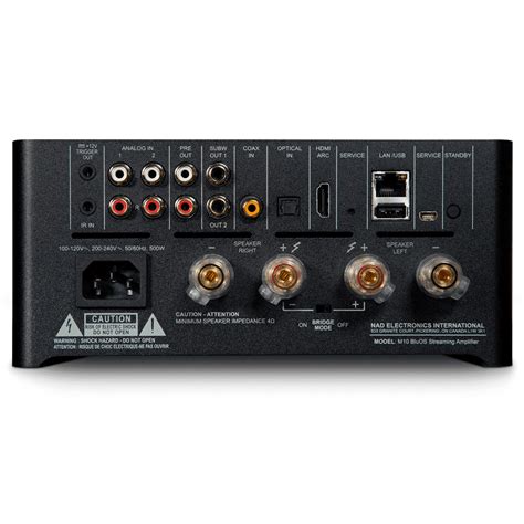 NAD M10 BluOS Streaming Amplifier | Amplifier, Audio amplifier ...
