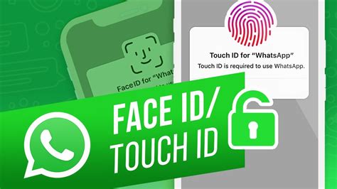 How To Activate Face Idtouch Id For Whatsapp How To Secure Your Whatsapp Account Youtube
