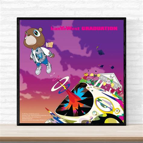 Kanye West Graduation Album Poster Eglito