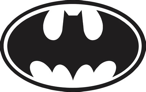 Recursos Para DiseÑo Grafico Gratis Batman Logo Vector Bw