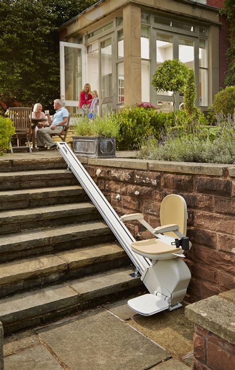 Perhaps one resident still has full mobility and can one great example with a difference in the outdoor stair lift by jameson. Outdoor Stair Lift