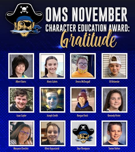 45 e bridge st oswego ny 13126. OMS honors students for Gratitude | Oswego City School ...