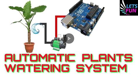 How To Make Automatic Plants Watering System Major Project Youtube