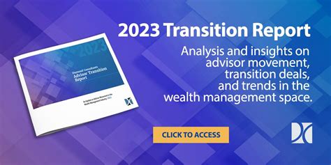 2023 Transition Report For Financial Advisors Diamond Consultants