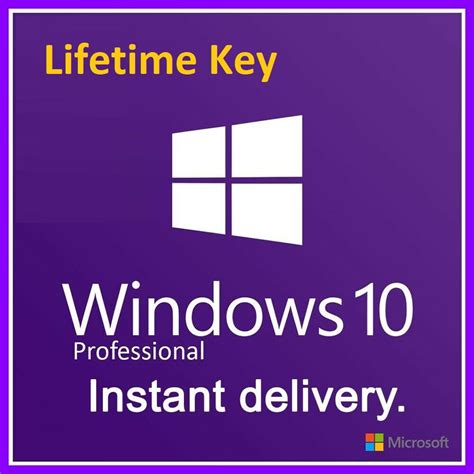 Microsoft Windows 10 Pro Product Key 3264 Bit Genuine And Lifetime