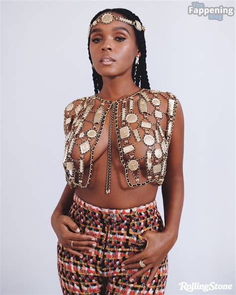 Janelle Monae Sexy Topless Rolling Stone Magazine 9 Photos