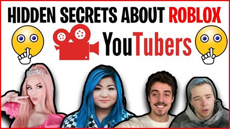 5 Insane Secrets About Popular Roblox Youtubers Youtube