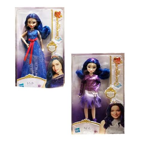 Disney Descendants Royal Wedding Doll Set With Mal And Ben Evie And Mal Reception Dress Dolls