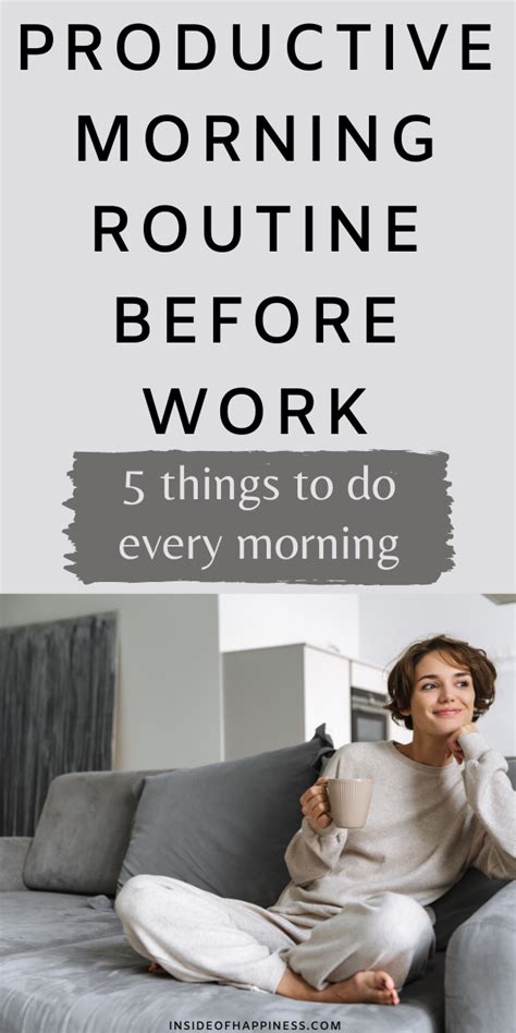 Morning Routine Before Work 5 Elements Of Your Perfect Morning