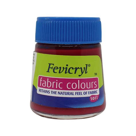 Pidilite Fevicryl Fabric Colours 20ml Loose Colours Canvazo