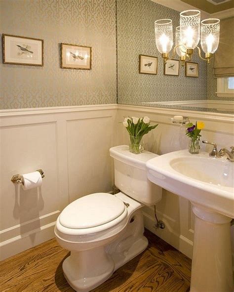 55 Incridible Small Bathroom Ideas Powder Room Small Guest Bathroom