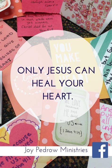 Only Jesus Can Heal Your Heart Joy Skarka