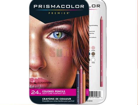 Prismacolor 24 Skin Tone Colored Pencils For Adults Color Pencils For