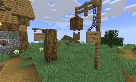 How To Craft And Use Hanging Signs In Minecraft A Guide For Creative