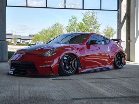2015 Nissan 370z With 19x105 7 Work Meister S1 3p And 26535r19