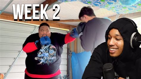 Week 2 American Reacts To Uce Gang Try To Lose Weight In 100 Weeks Youtube