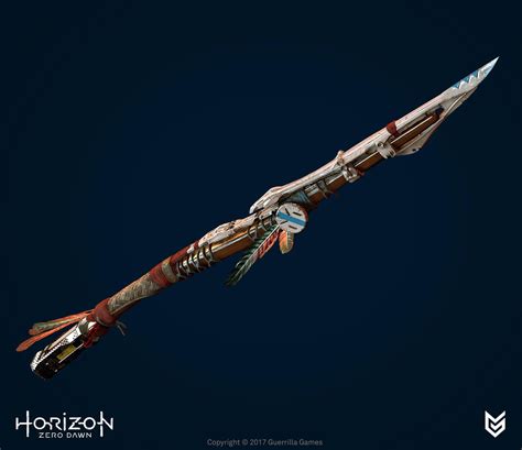 Horizon doesn't do a great job of explaining this: Horizon - Aloy's Spear - KamuiCosplay