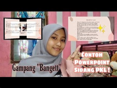 Contoh Power Point Presentasi Sidang Pkl Smk Youtube