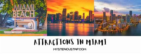 Five Must See Attractions In Miami Mysterioustrip