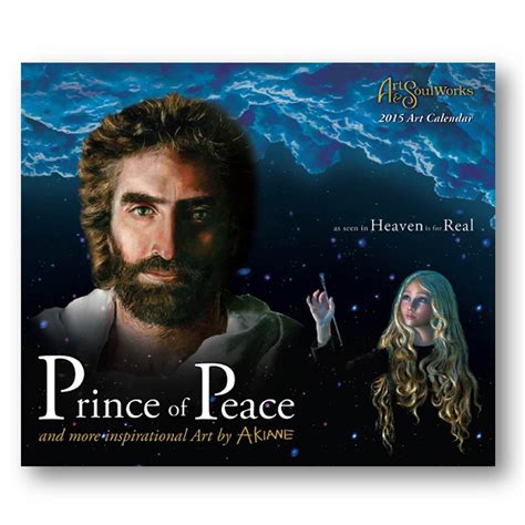 1 X Jesus Prince Of Peace 2015 Wall Calendar Art By Akiane With