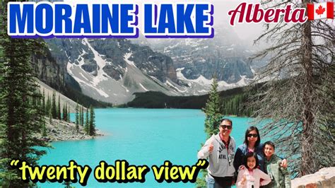 🇨🇦76 The Twenty Dollar View Moraine Lake Youtube