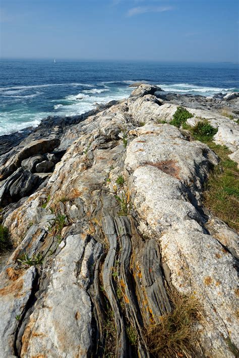 Rocks And Sea Foam Pemaquid Point Lighthouse Park Bristo Flickr