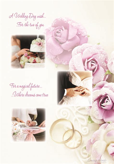 Spec Couple Wedding Day Greeting Cards By Loving Words