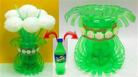 Plastic Bottle Vase Craft Ideadiy New Design Bottle Flower Vasefoam