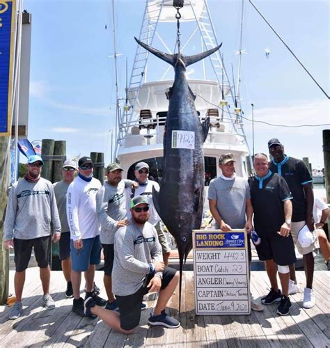 Michael Jordan And Team Catch23 At The Big Rock Blue Marlin Weigh In