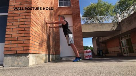 Wall Posture Hold Upside Strength Exercise Library Youtube