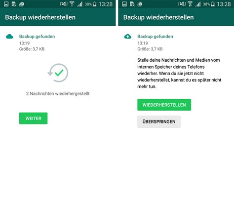 Whatsapp Backup Für Android Chats Auf Ein Neues Smartphone übertragen