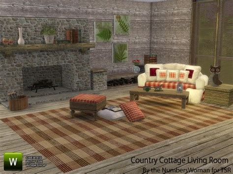 The Sims Resource Country Cottage Living By Thenumberswoman • Sims 4
