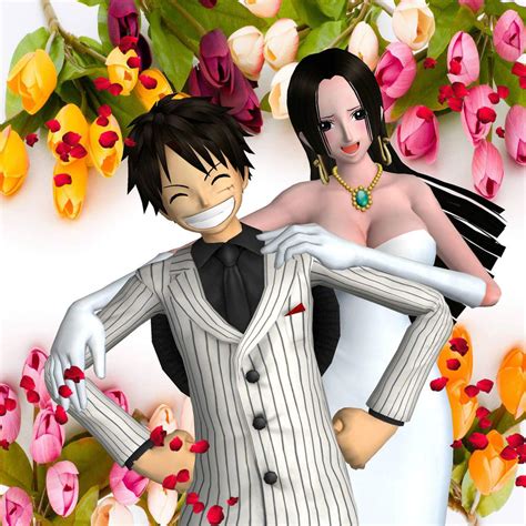 Luffy And Hancock At Wedding By Theforgottensaint47 On Deviantart