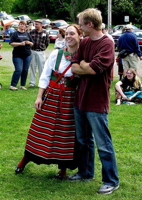 Sweden012 Folk Dresses Folk Costume National Dress