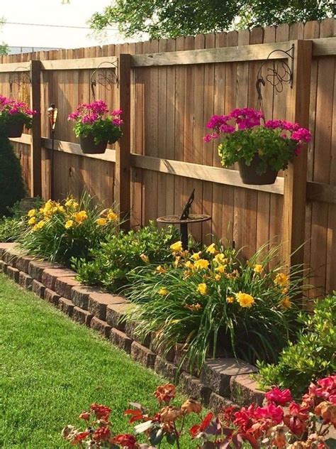 Home Designs Fence Landscaping Inexpensive Backyard Ideas