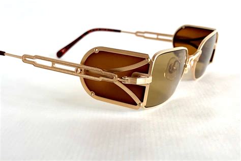 Reserved For Panmar Vintage 1990s Matsuda 10611 Pure Titanium Sunglasses New Old Stock