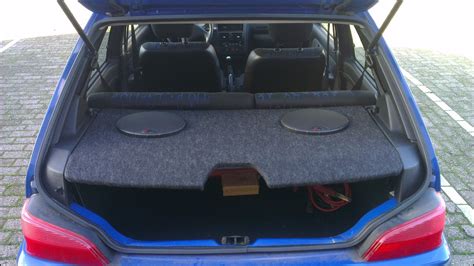 Rear Deck Build With Speakers Youtube