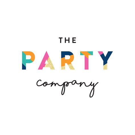 The Party Company Logo By Aligned Design Co Logo Design Event Event