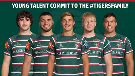 Leicester Lock In Quintet Of Young Tigers Leicester Tigers