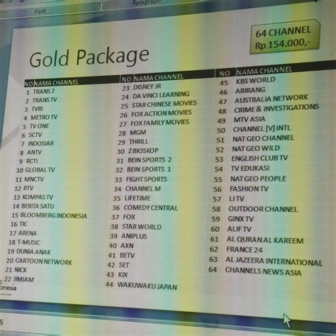 Check spelling or type a new query. MARKETING TELKOM INDIHOME MALANG: Paket Useetv Gold ...