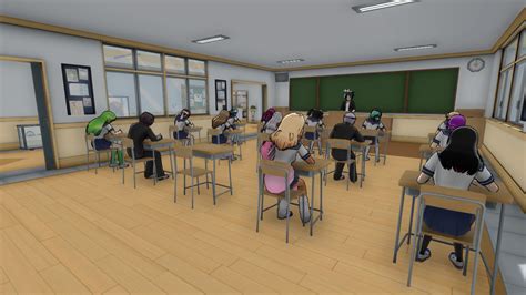 Classroom 1 2 Yandere Simulator Wiki Fandom