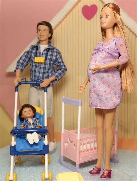 The Pregnant Barbie And Her Husband Allan Matta Sons