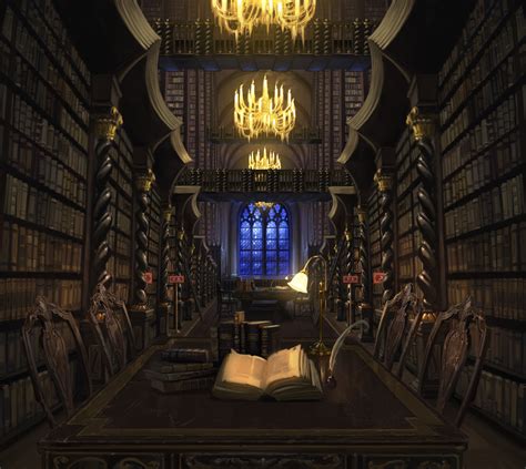 Hogwarts Library Harry Potter Wiki Fandom Powered By Wikia