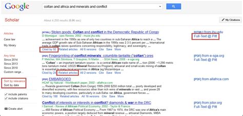 For google scholar in particular. Evaluating Results - Google Scholar - LibGuides at ...