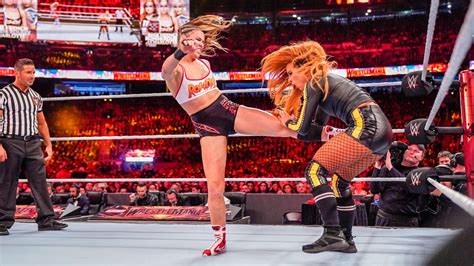 Ronda Rousey Vs Charlotte Flair Vs Becky Lynch Raw And SmackDown Womens Championship Winner
