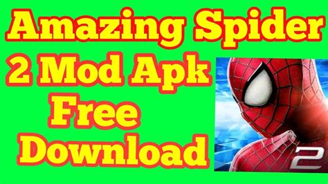 Freshly made by gameloft we give you the game to the action movie sequel! The Amazing Spider Man 2 Mod Apk Game Free Download For Android - YouTube