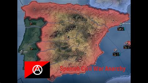 Hoi4 Spanish Civil War Anarchist Spain Youtube