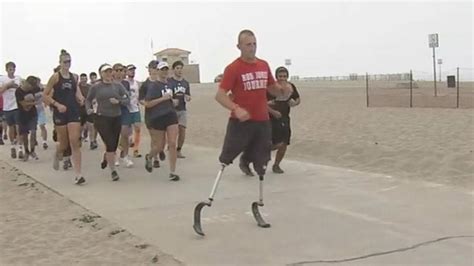 Video Vet Who Lost Both Legs In Afghanistan Runs 31 Marathons In 31